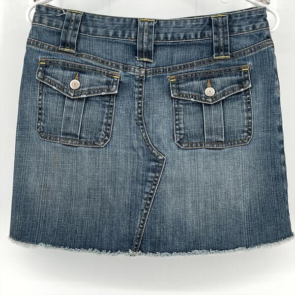 The Limited Jeans Denim Mini Skirt in Blue Size 2 - Picture 3 of 8